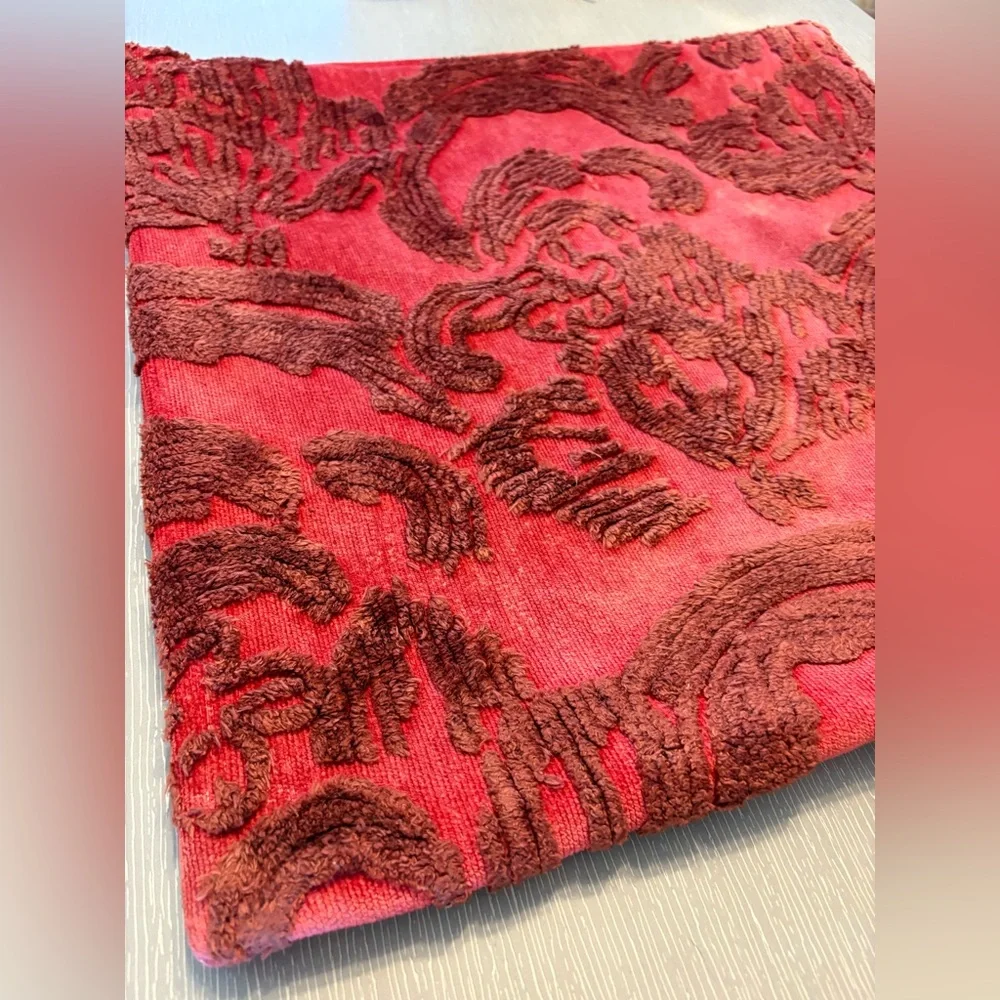 Pottery Barn Natalia Jacquard Chenille Pillow Cove